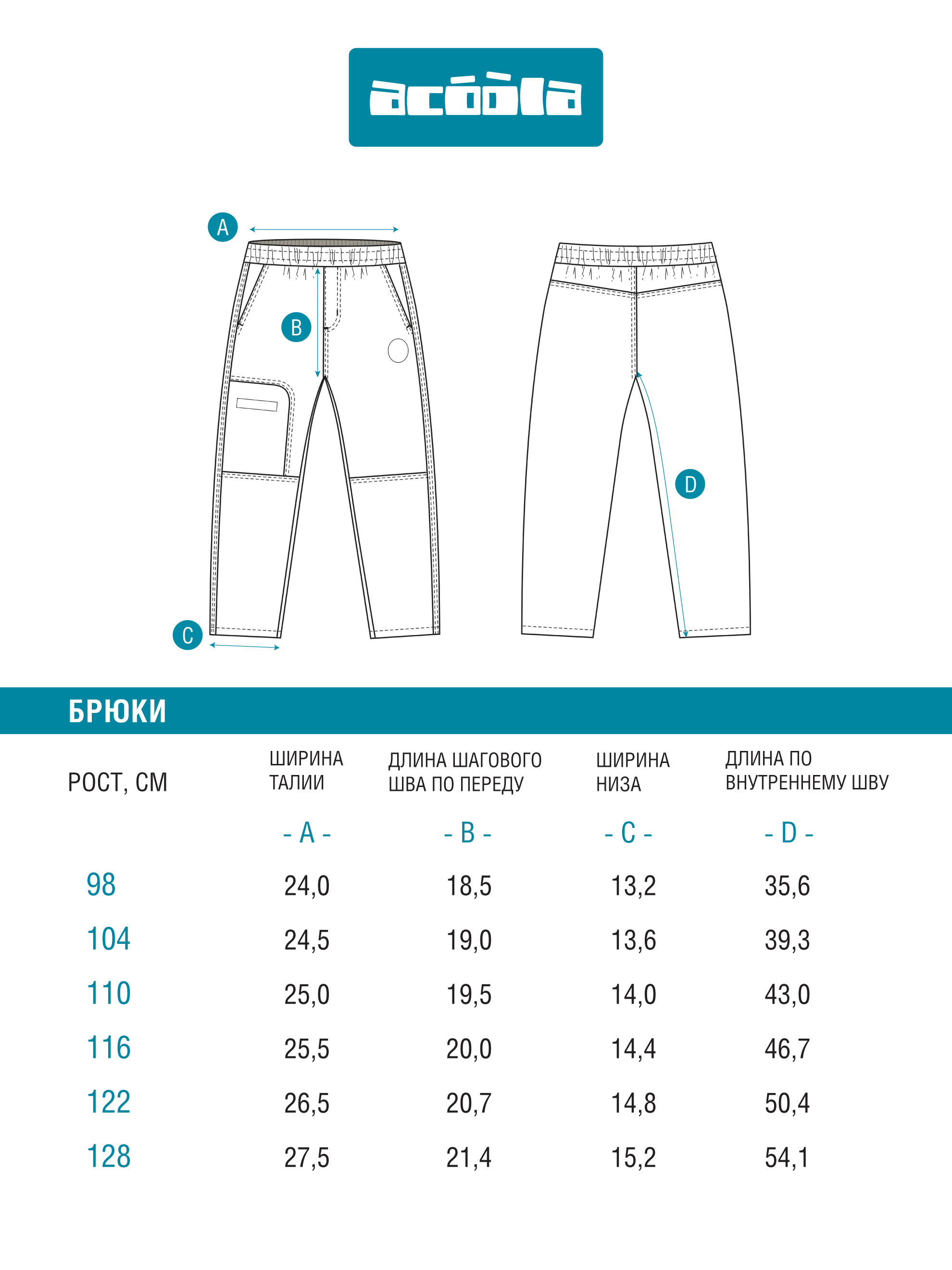 Брюки Acoola 20120160430_0089546 - фото 8