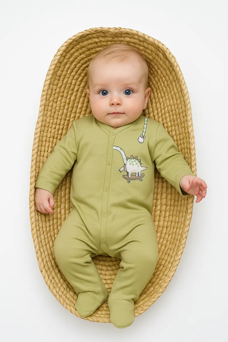 Изображение товара Комбинезон для малышей Эскимо 80 хлопковый демисезонный слип