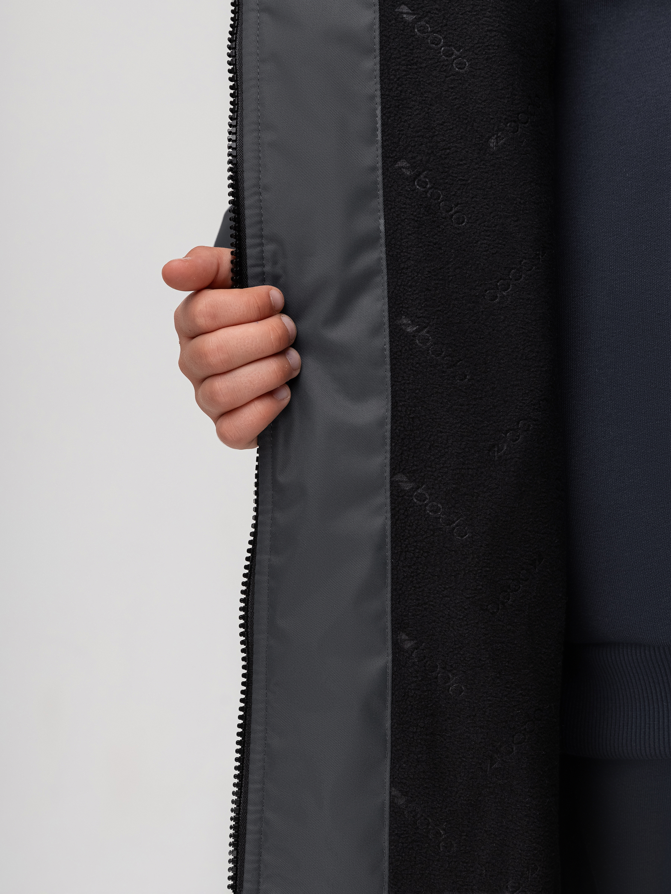 Пальто Bodo 49-10U_темно-серый - фото 12