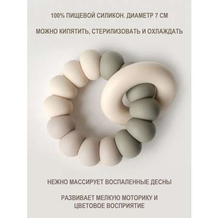 Прорезыватель kiddy bubbles