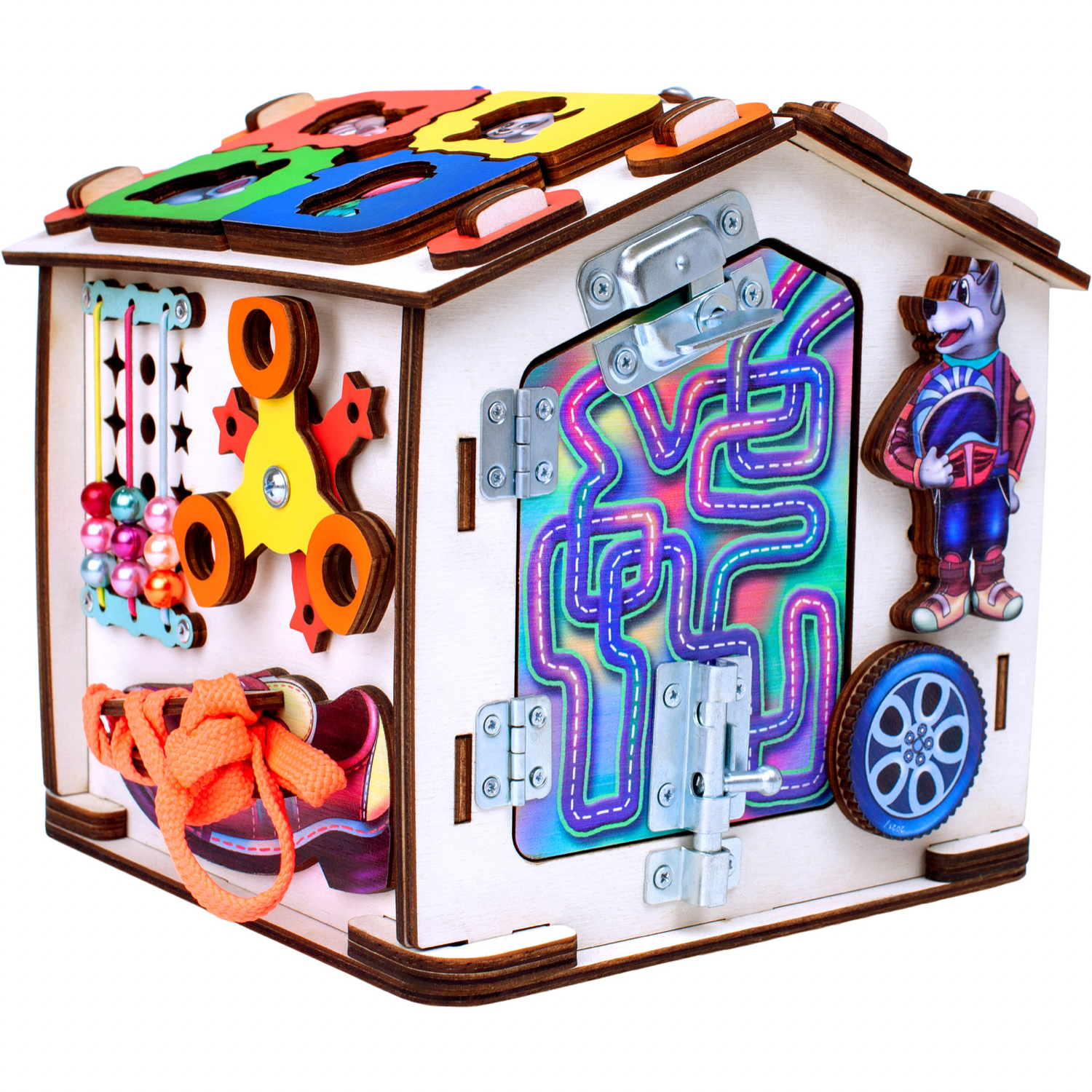 Игрушка Jolly Kids бизиборд - фото 3