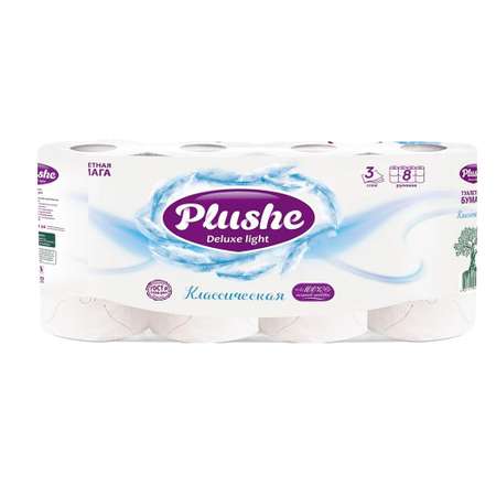 Туалетная бумага PLUSHE