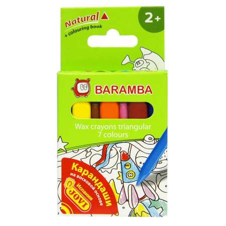 Восковые мелки Baramba 7 шт.