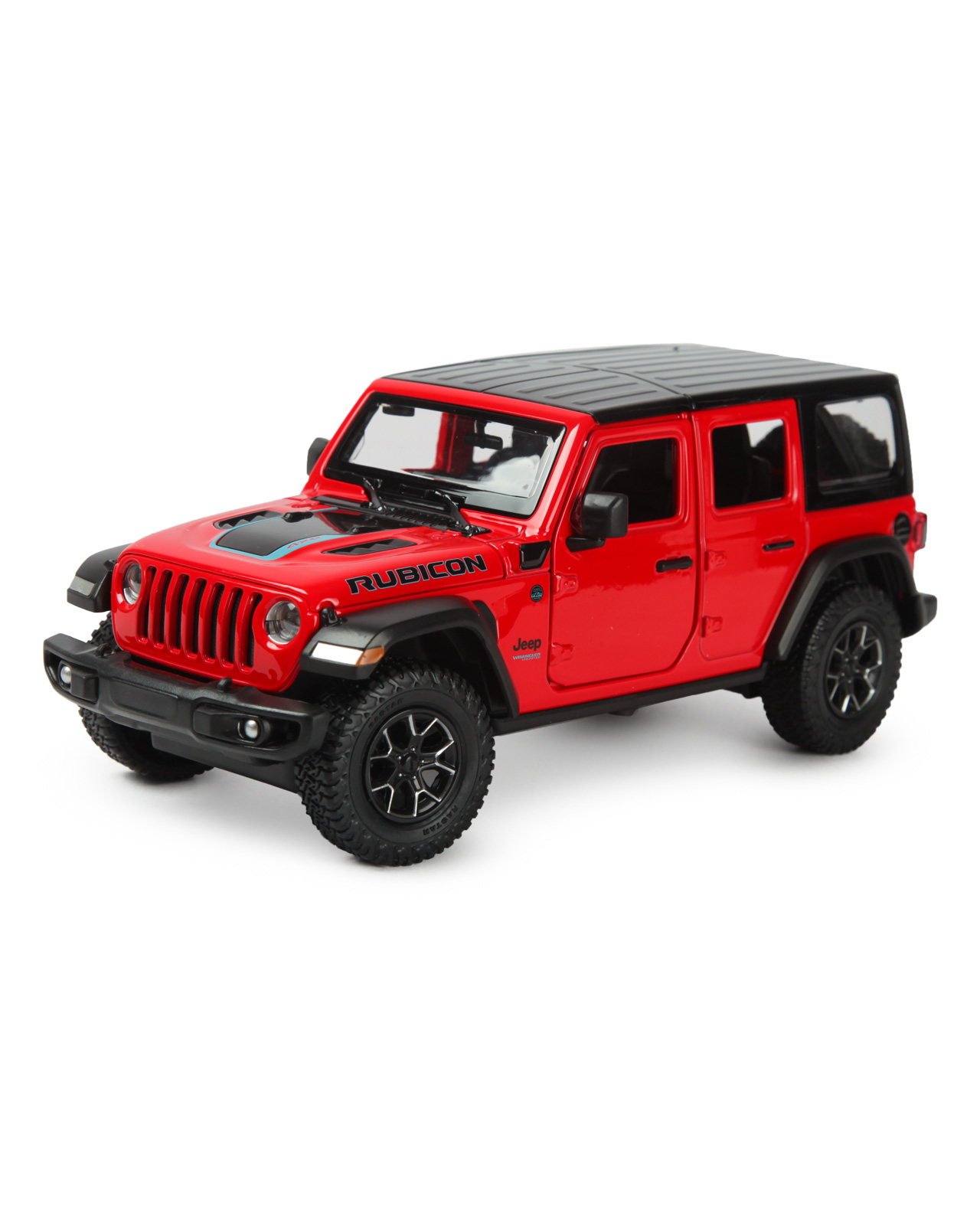 Внедорожник Rastar Jeep Wrangler Rubicon 4xe 1:24 64610 - фото 1