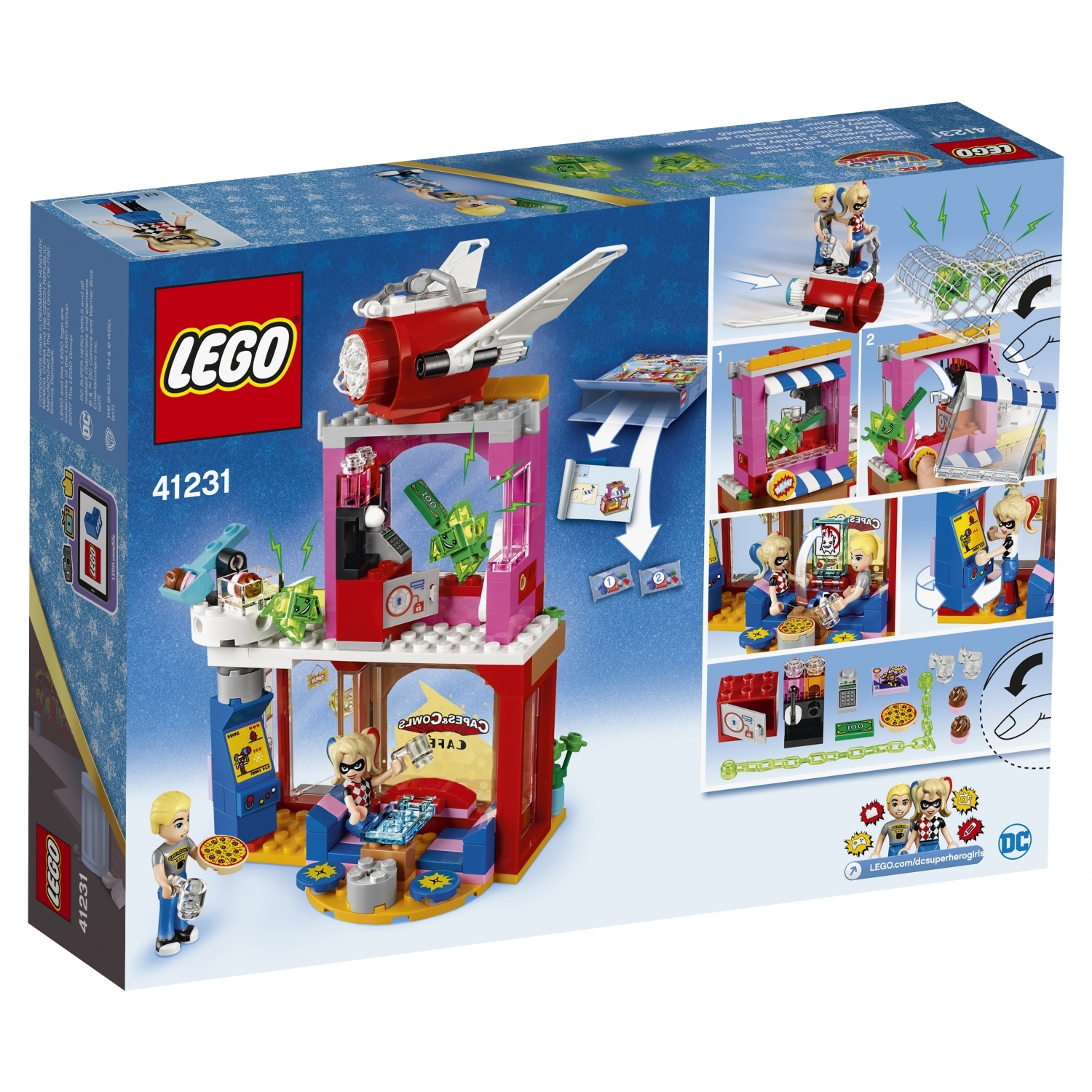 Конструктор LEGO DC Super Heroes Girls Харли Квинн блочный - фото 3