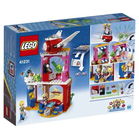 Конструктор LEGO DC Super Heroes Girls Харли Квинн блочный