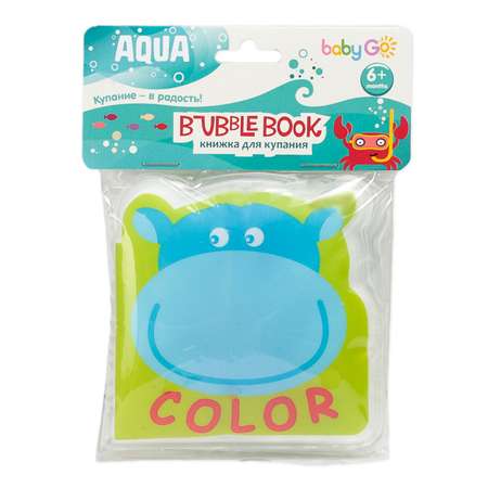 Игрушка BabyGo книжка Бегемот