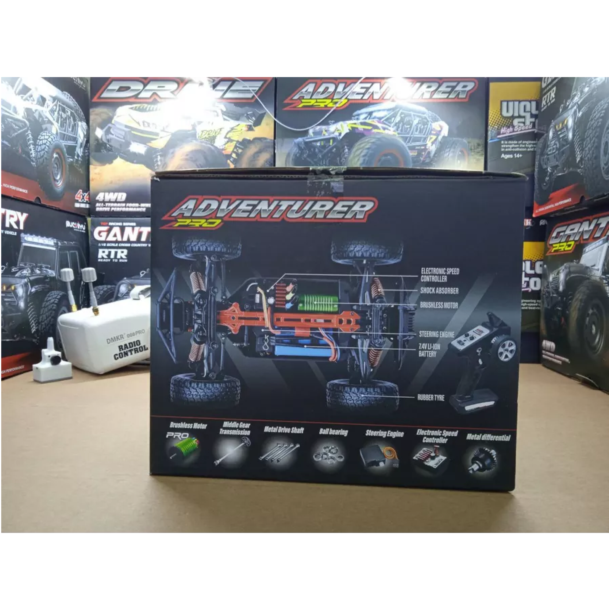 Автомобиль РУ RUSH CONTROL 1:16 - фото 10