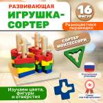 Игрушка BONNY CAT сортер Изучаем цвета и фигуры