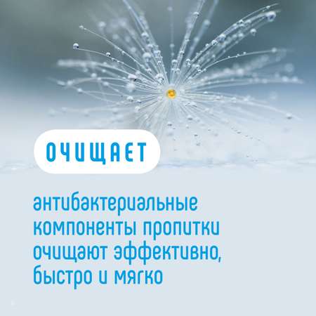 Влажные салфетки LOVULAR антибактериальные