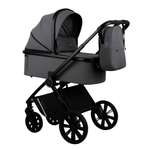 Коляска 3в1 Indigo Sting темно-серый