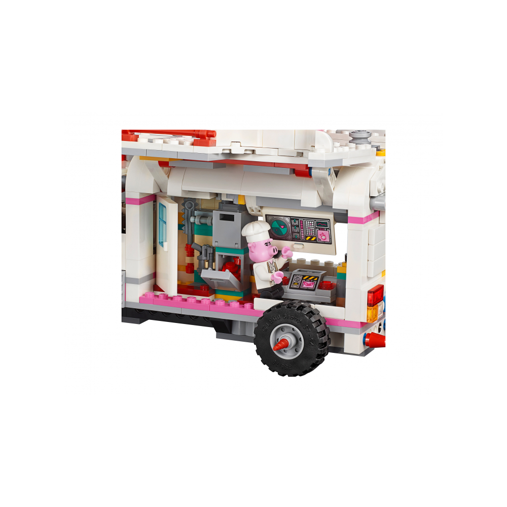 Конструктор LEGO Monkie kid Грузовик-кафе Пигси 80009 893 дет. - фото 7