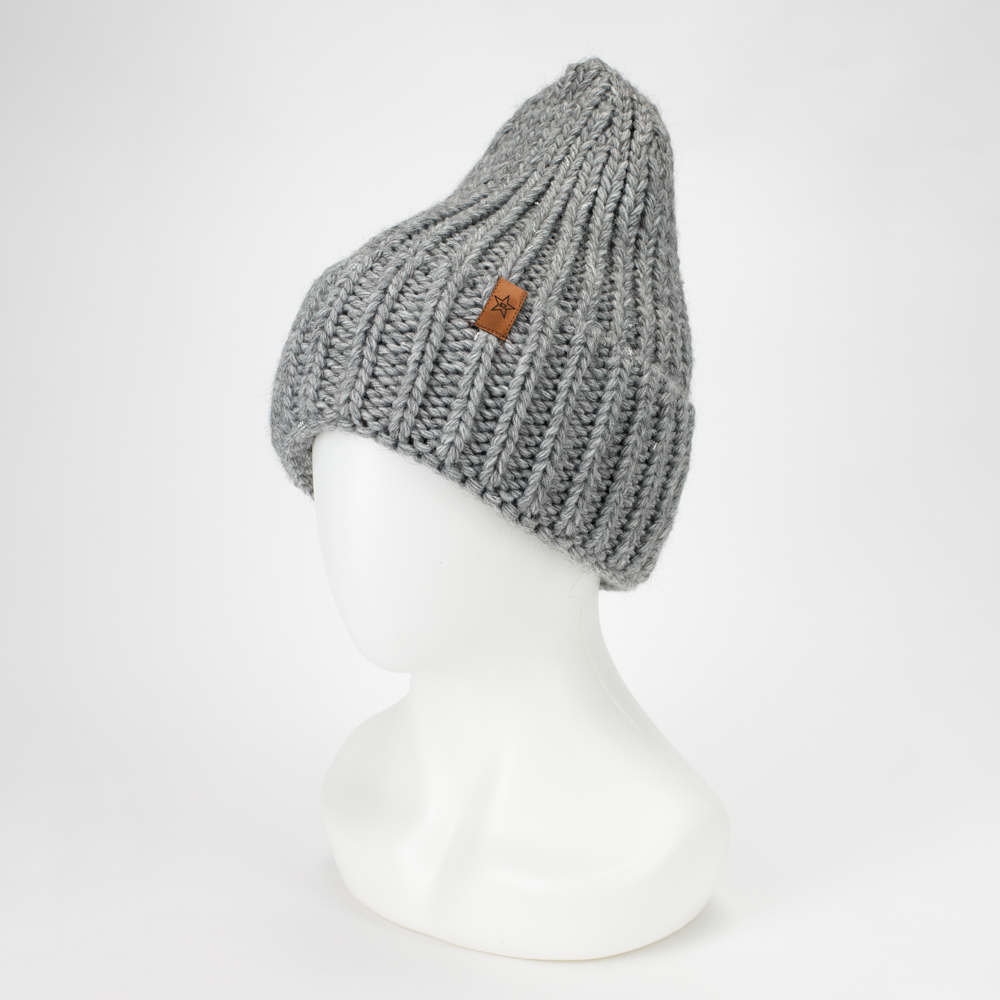 Шапка Bai FAMILY SLK-003серый - фото 2