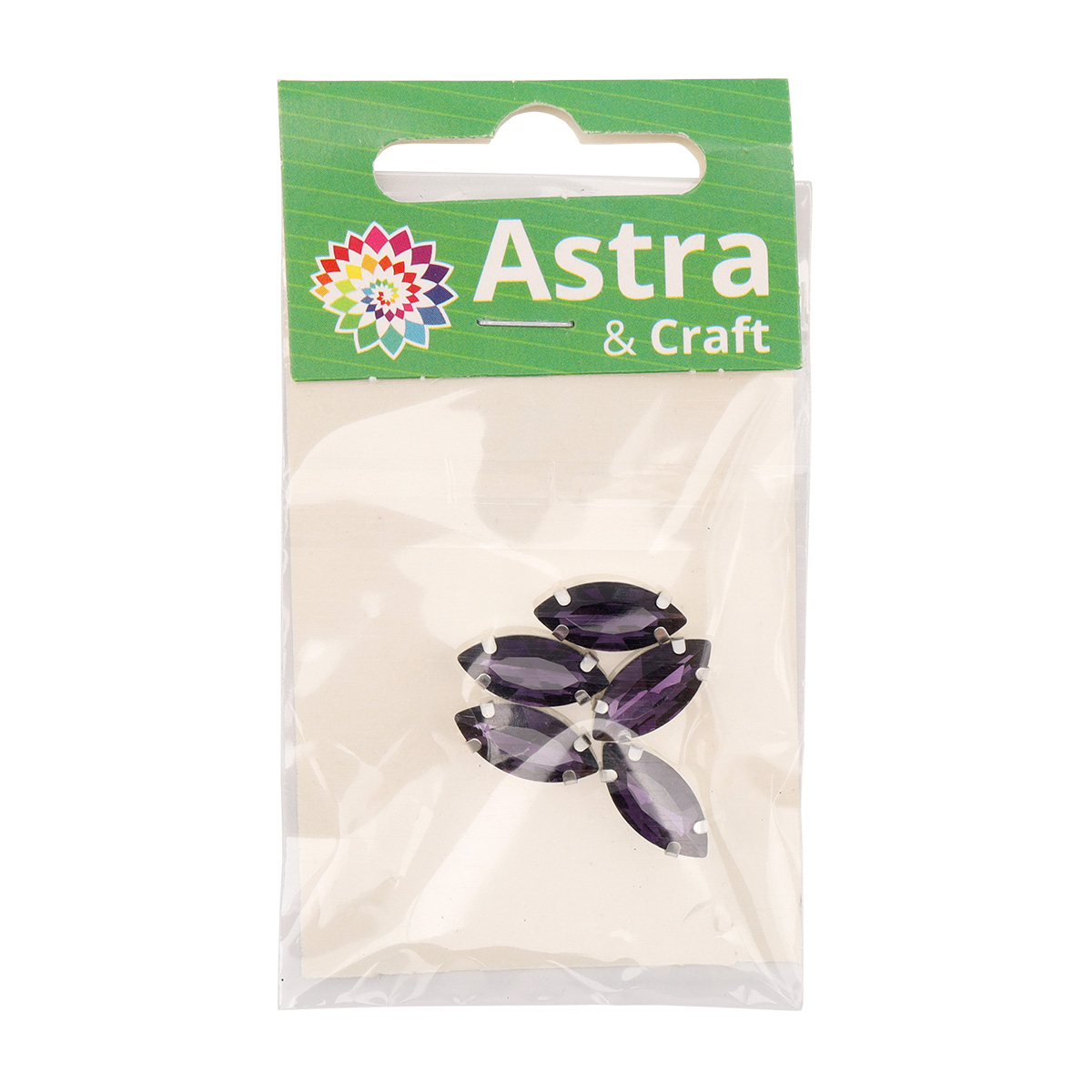Набор для творчества Astra Craft аппликация Стразы для рукоделия 5 шт - фото 3