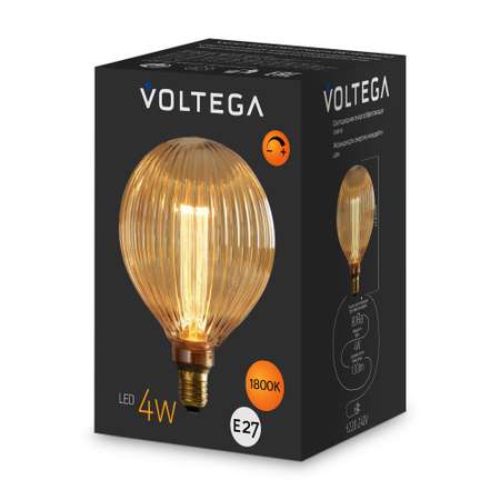 Лампочка декоративная VOLTEGA 8543