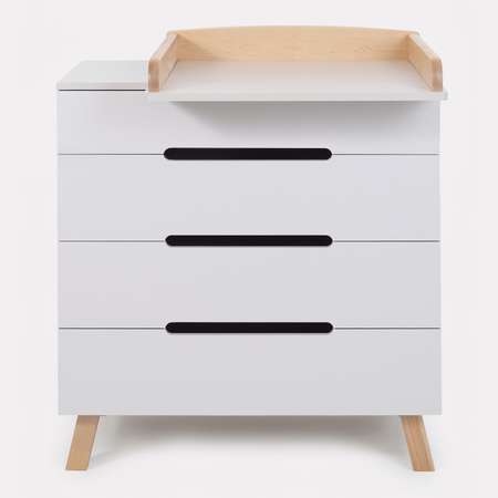 Комод Rant Indy 84см 3 ящика Crystal Beige