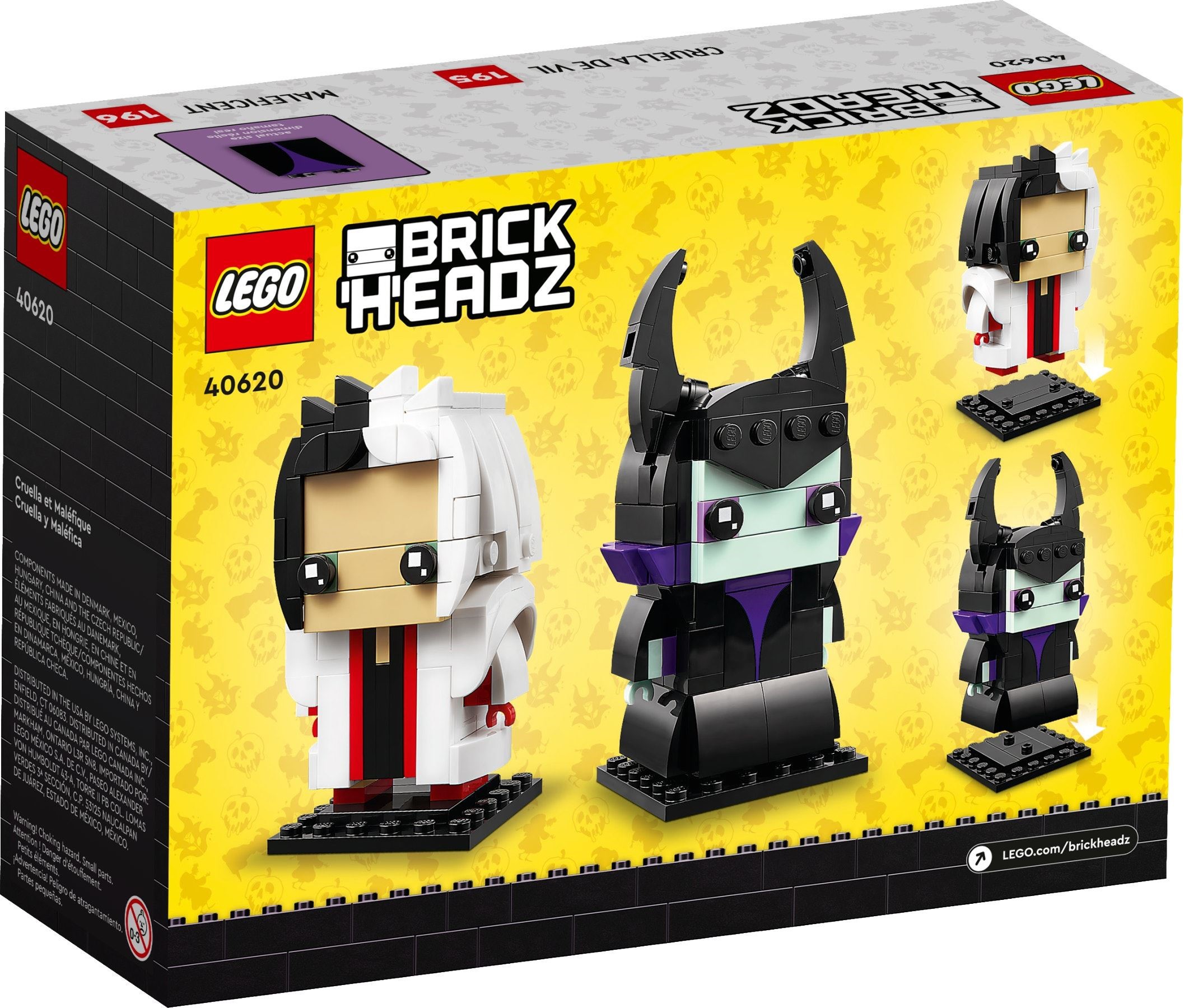 Конструктор LEGO BrickHeadz 40620 320 дет. - фото 5