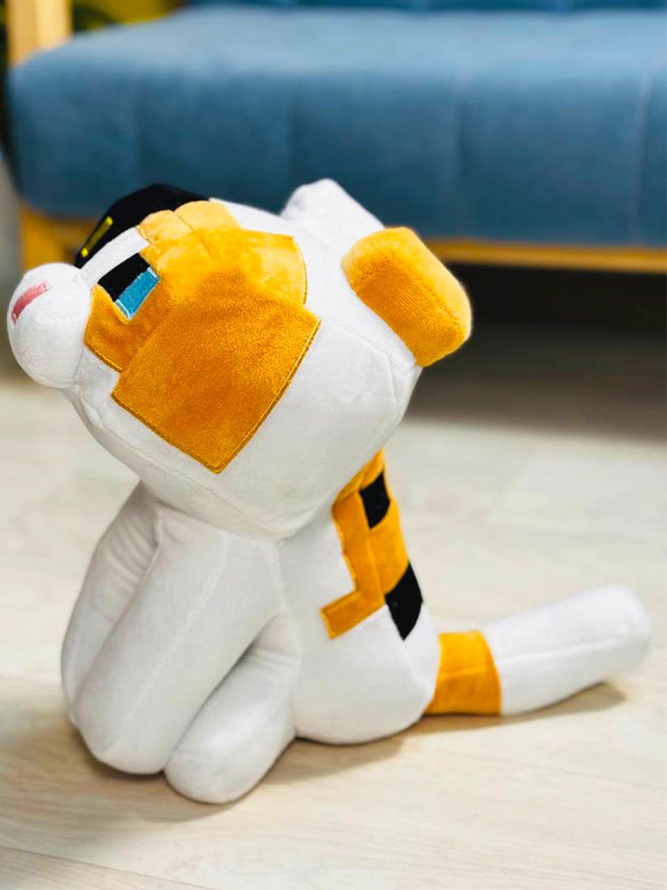 Мягкая игрушка UDiViSH Кот Майнкрафт 25 см - фото 4