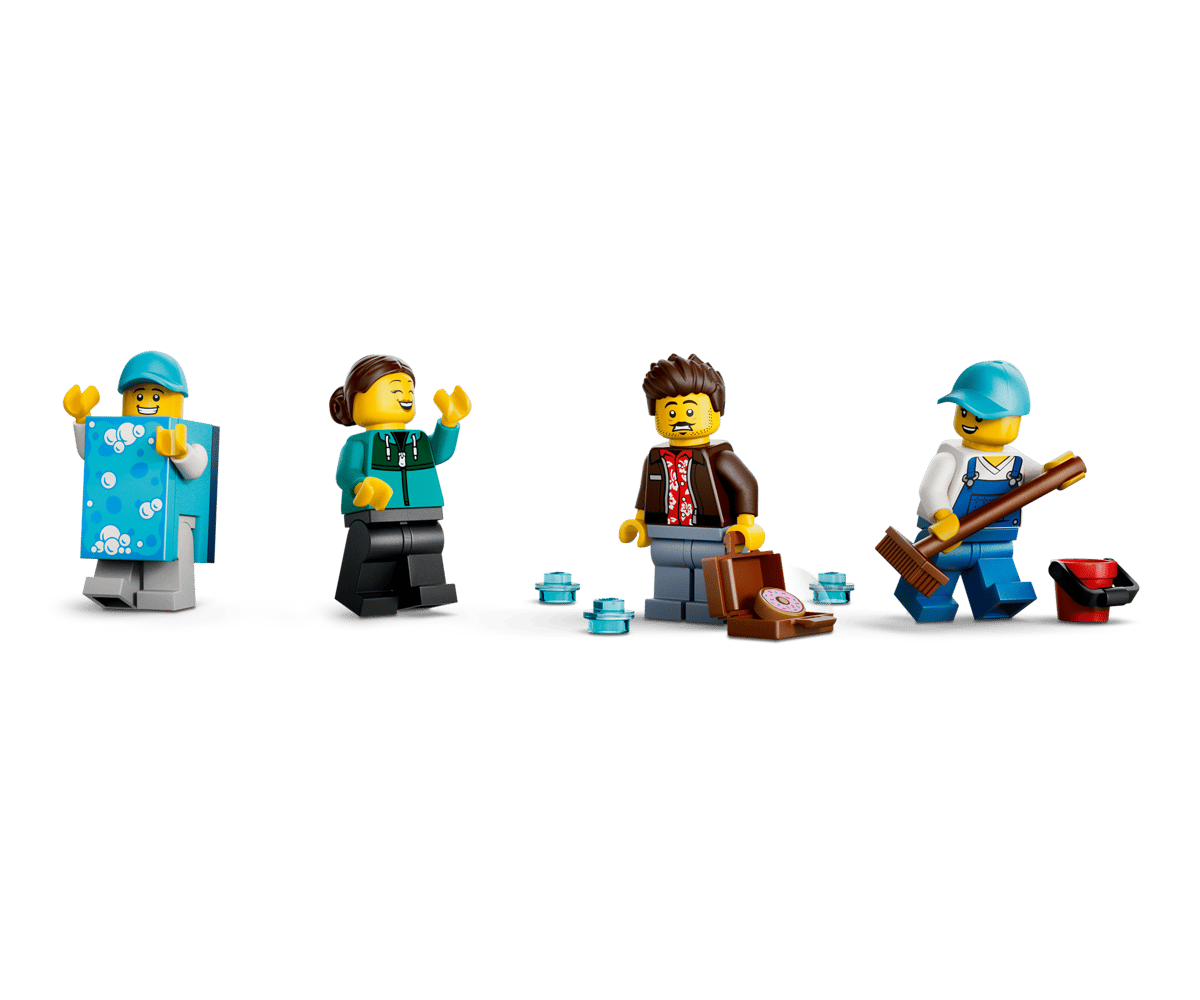 Конструктор LEGO City Проезд через мойку 583 дет. - фото 3