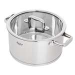 Кастрюля Ivlev Chef Royal 5,8 литра нержавеющая сталь