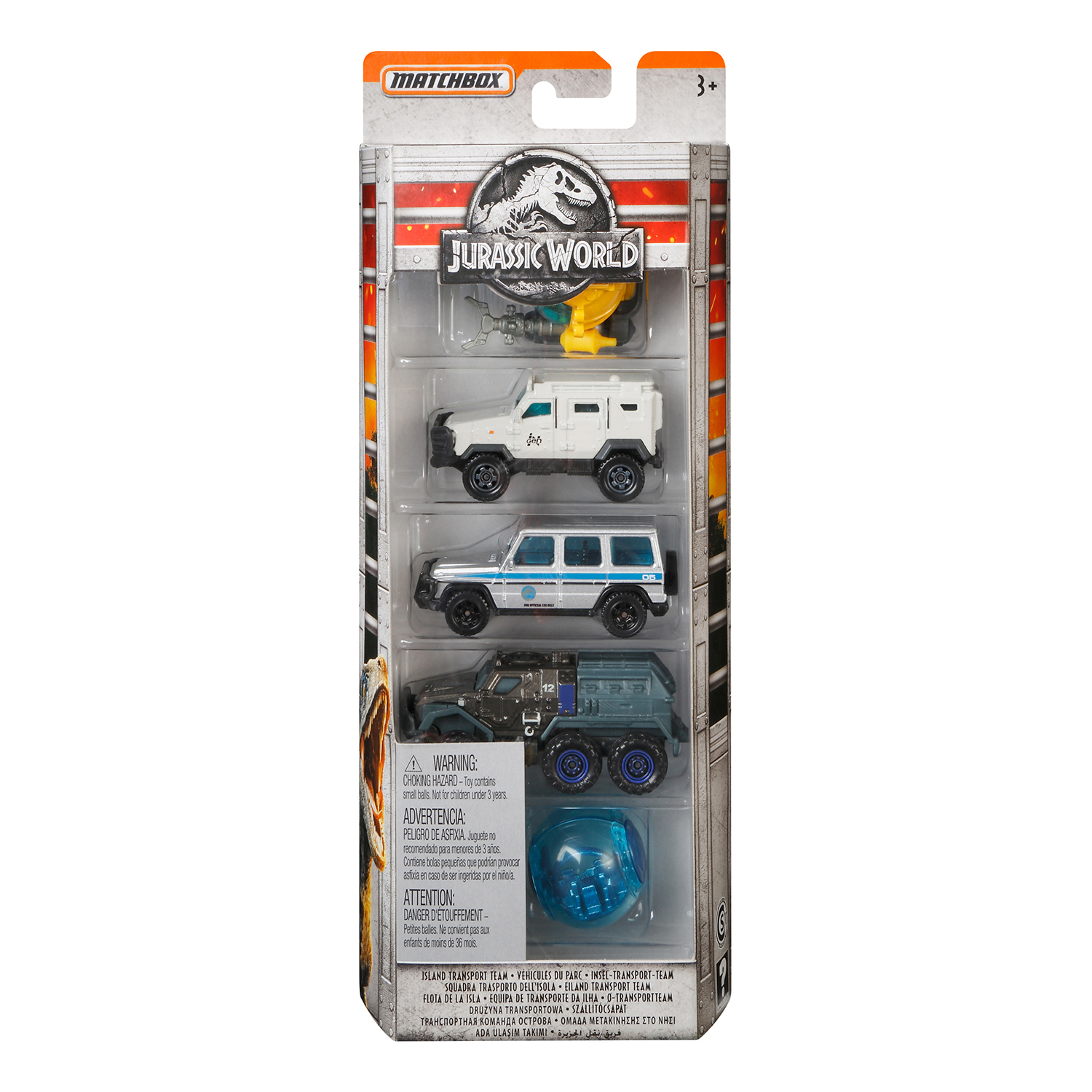 Автомобиль Matchbox Jurassic World в ассортименте FMX40 - фото 4