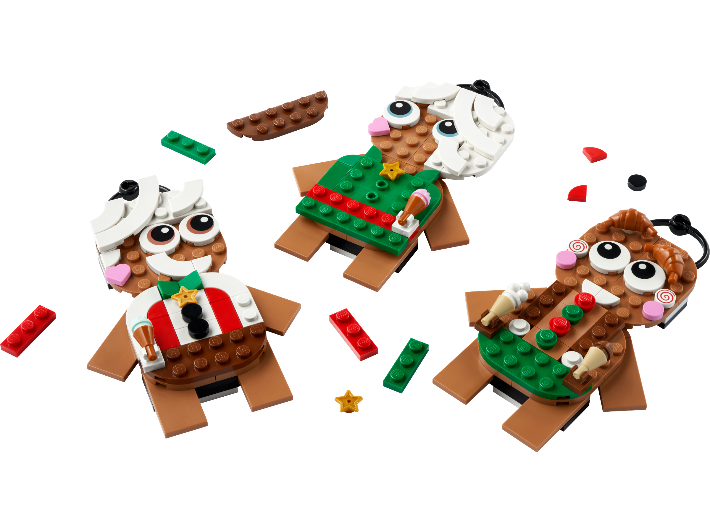 Конструктор LEGO Seasonal Пряничные украшения - фото 2