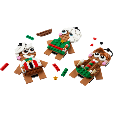 Конструктор LEGO Seasonal Пряничные украшения блочный