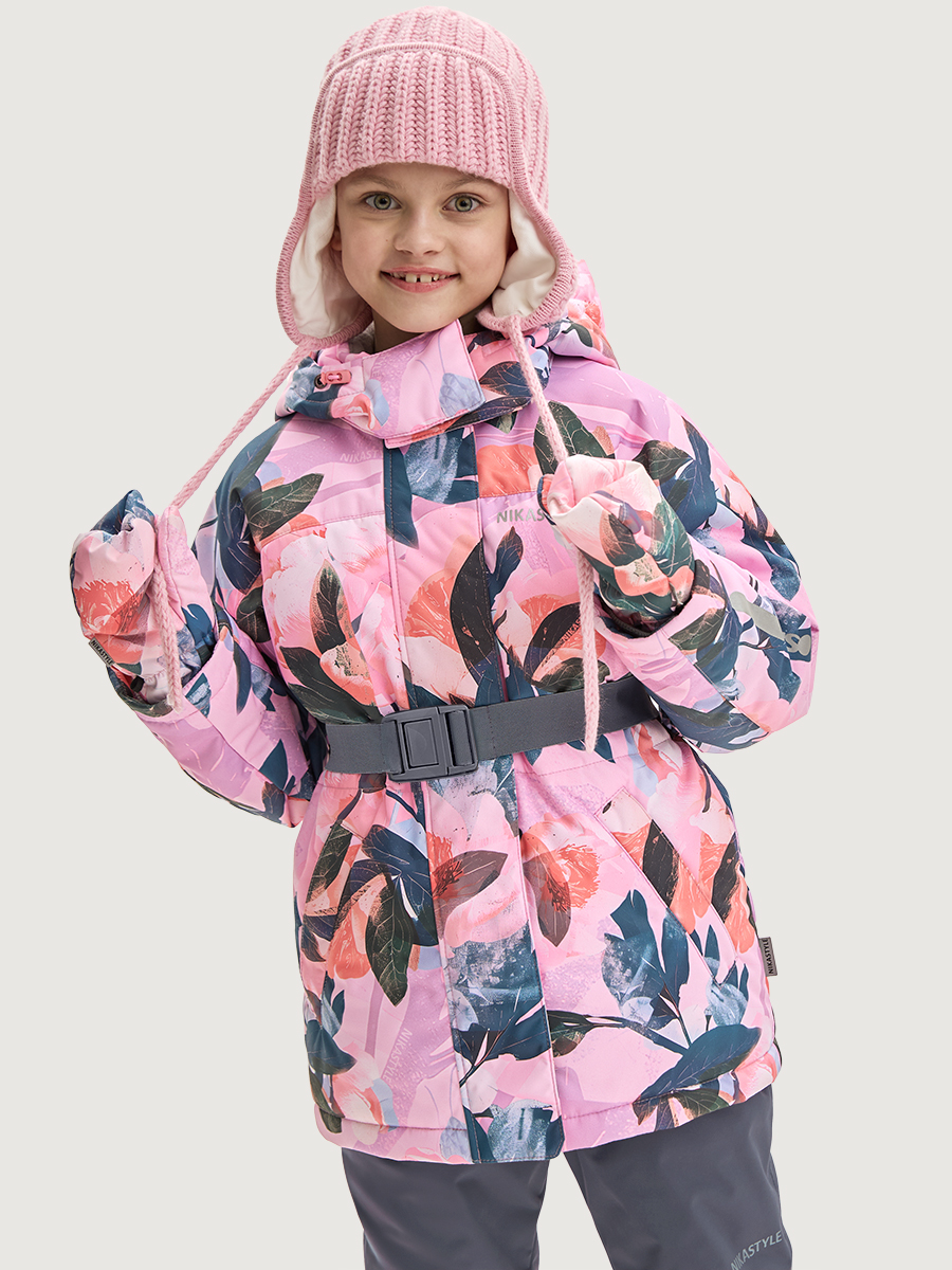 Костюм NIKASTYLE 7з2225 розовый/инжир - фото 3