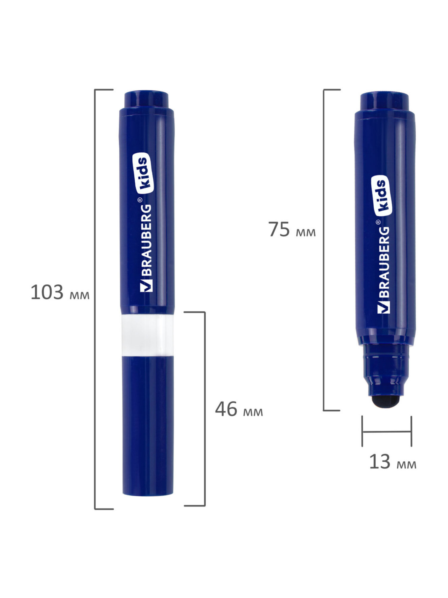 Фломастеры Brauberg 6 шт. - фото 14