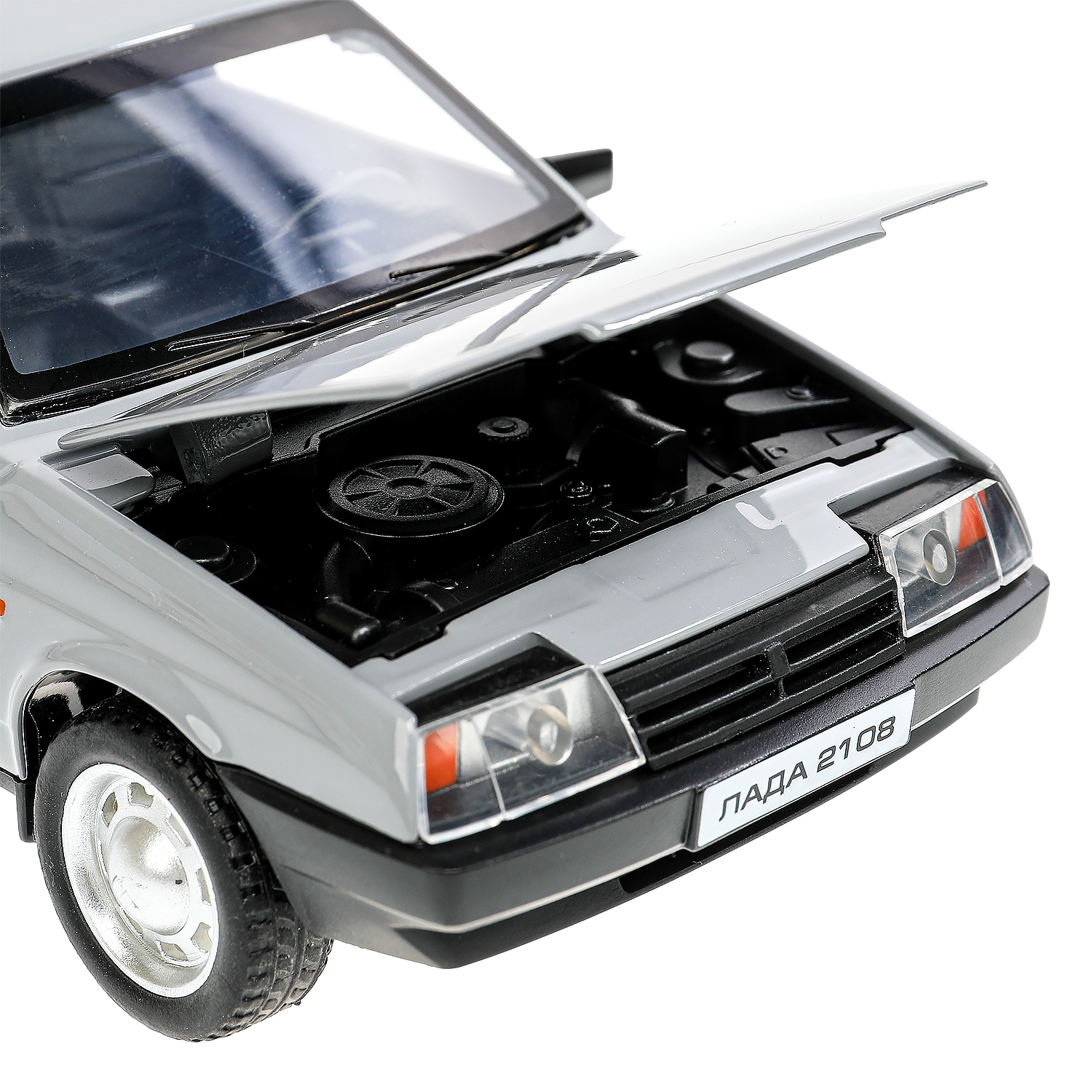 Автомобиль Технопарк LADA 1:24 белый 385722 - фото 11
