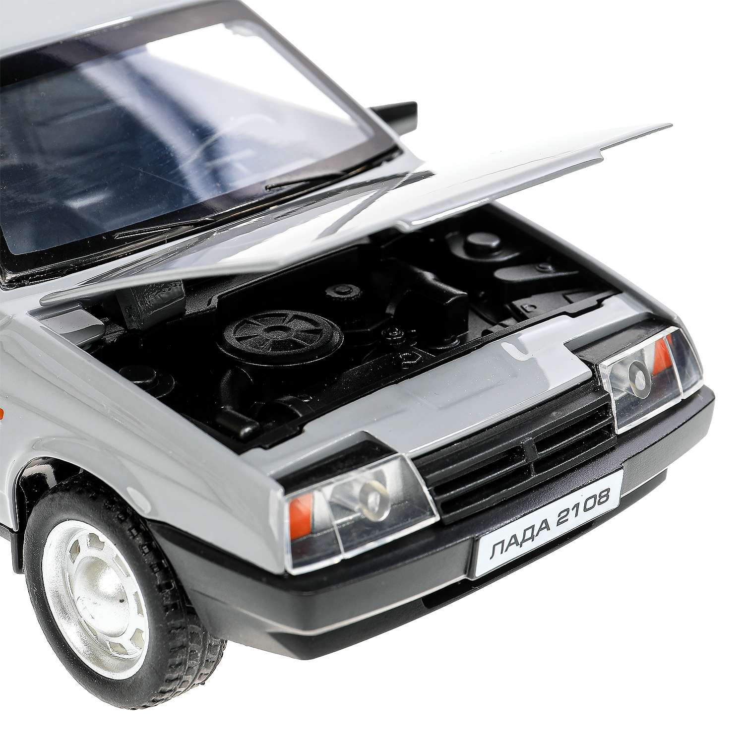 Автомобиль Технопарк LADA 1:24 белый 385722 - фото 11