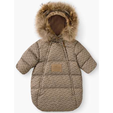 Конверт в коляску Happy Baby коричневый