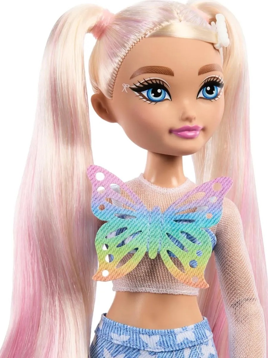 Кукла модельная Barbie Dream Besties Малибу на роликах высота 29 см JFX96/JFX95 - фото 8