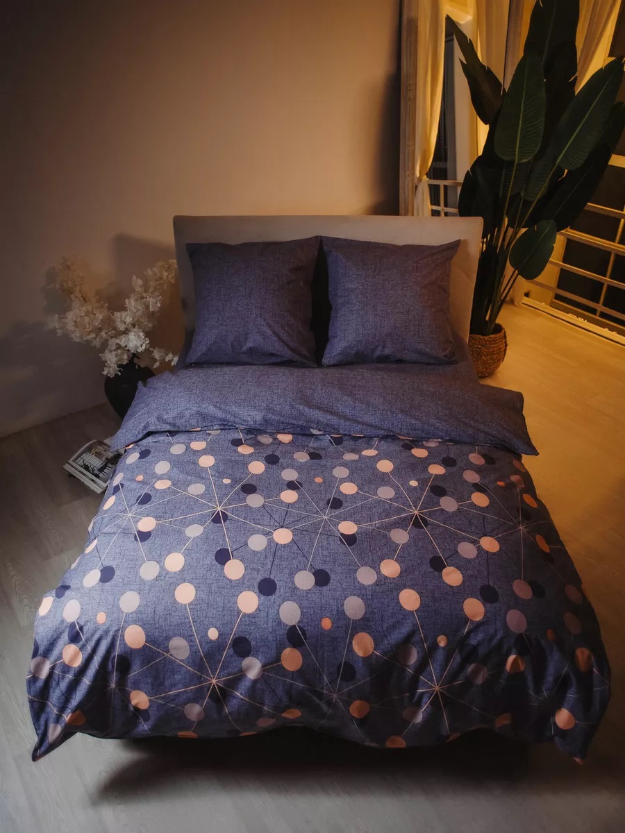 Комплект постельного белья LOVEBERRY Борей евро 4 предм. - фото 5