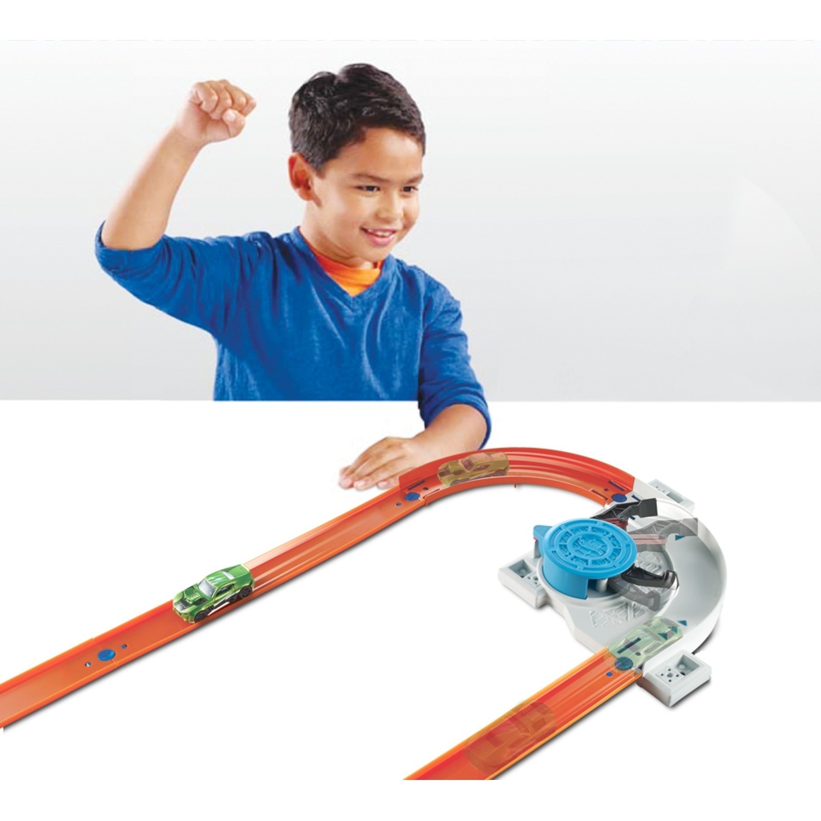 Базовый набор Hot Wheels аксессуаров для трека с машинкой в ассортименте DNH84 - фото 40