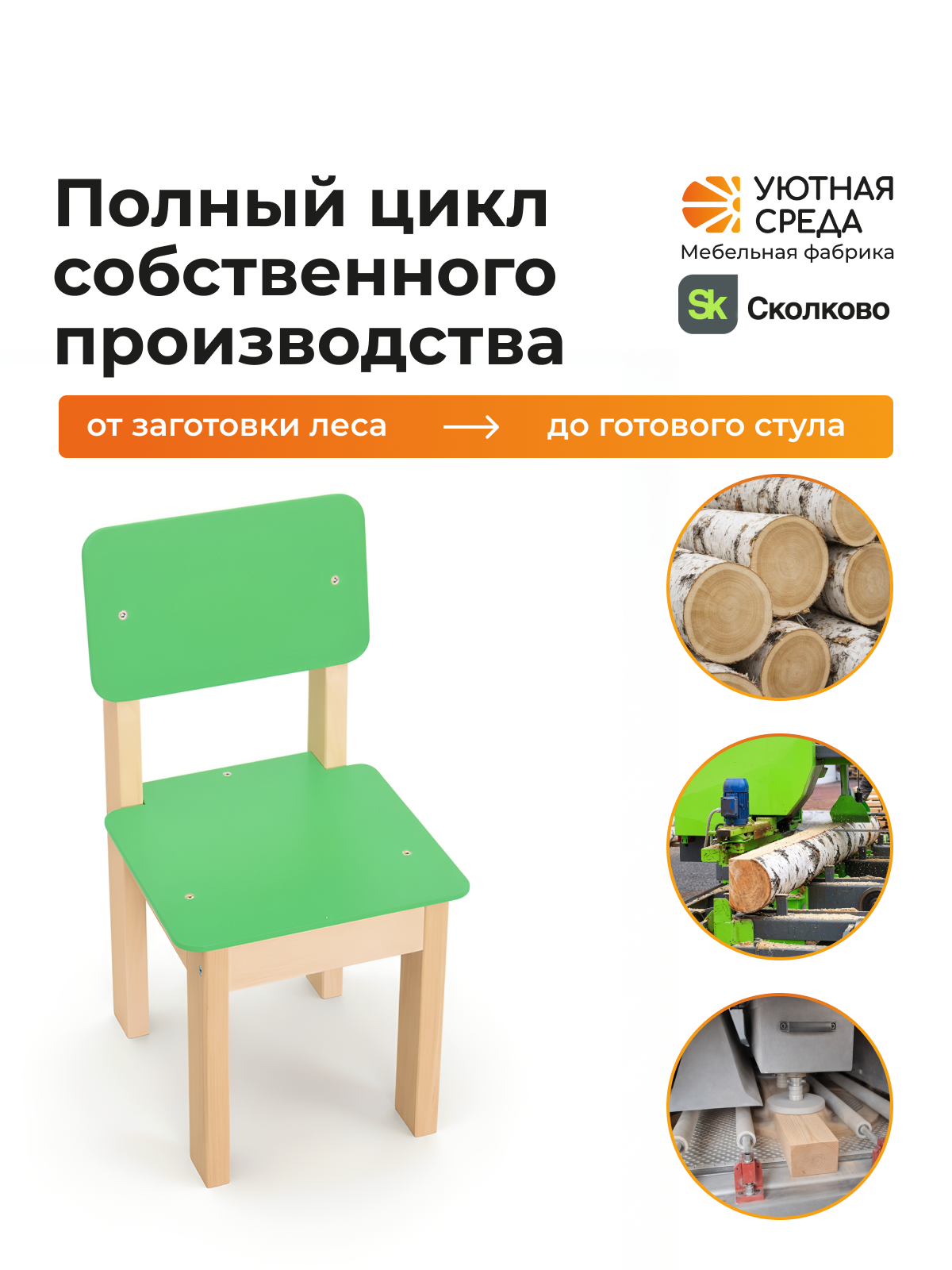 Комплект мебели Уютная среда нераскладной (стол, стул) - фото 16