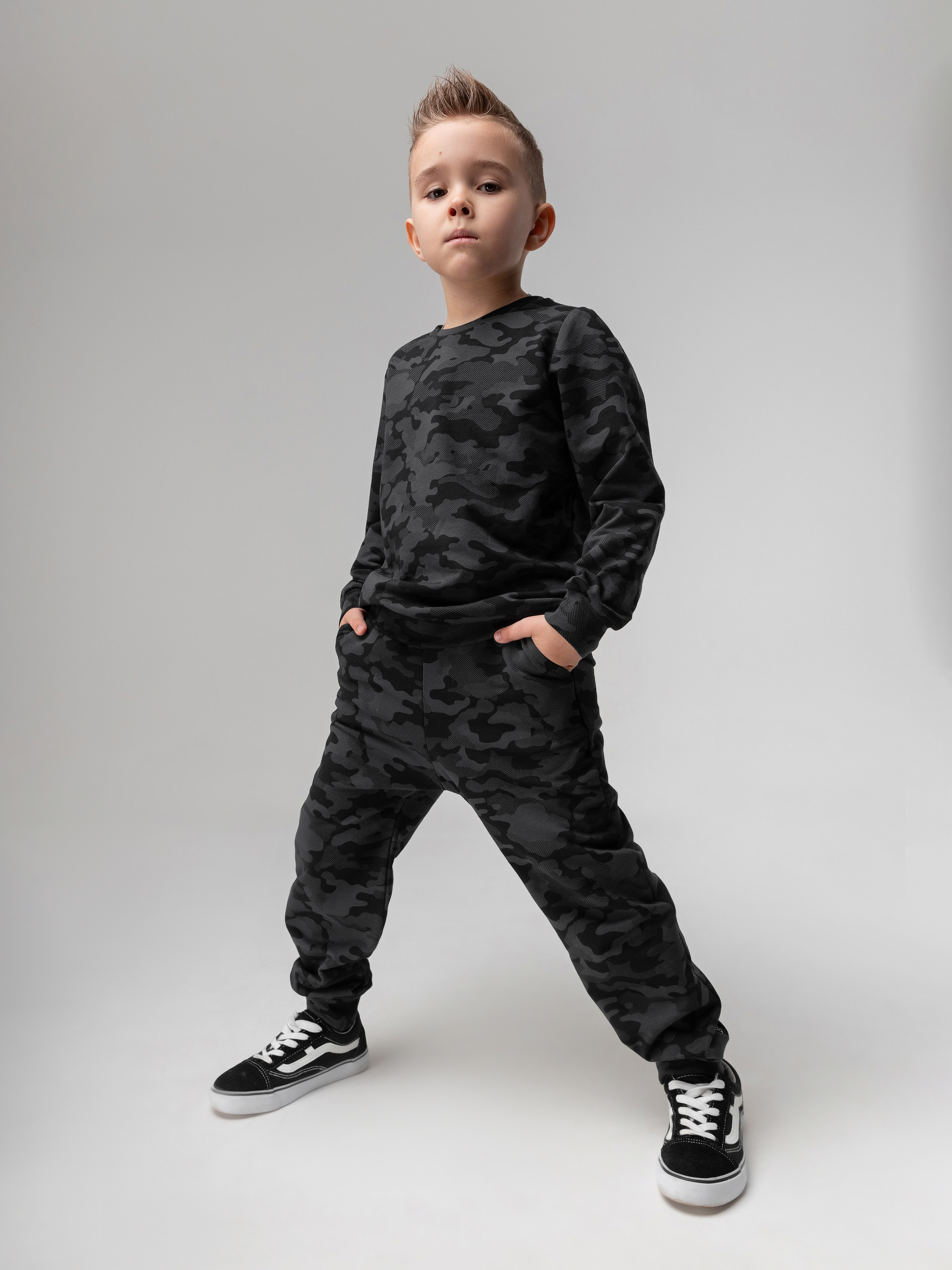 Костюм Bodo 11-321МU_серый камуфляж - фото 1