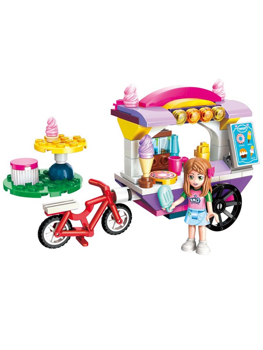 Конструктор QMAN Розовая мечта 92 дет. - фото 2