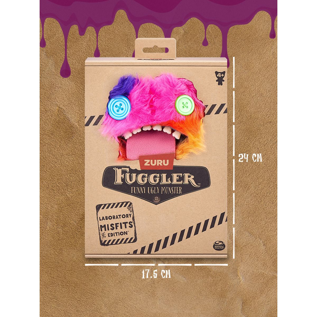 Мягкая игрушка FUGGLER Oogah boogah 24 см - фото 3