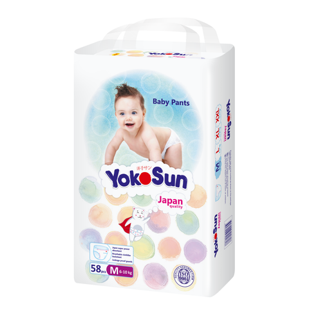 Трусики YokoSun M (6-10 кг) 58 шт.