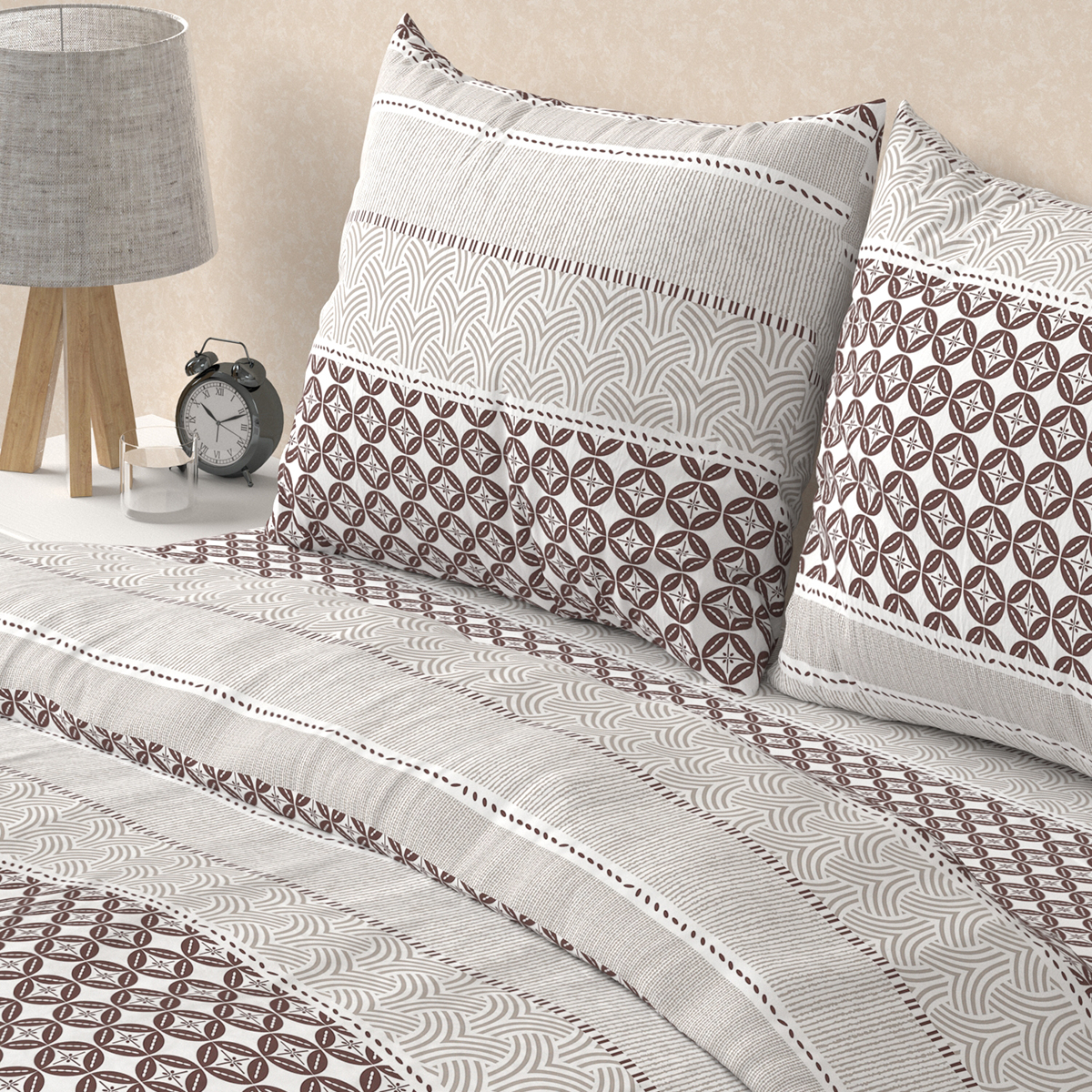 Комплект постельного белья BRAVO Кремат евро 4 предм. - фото 3