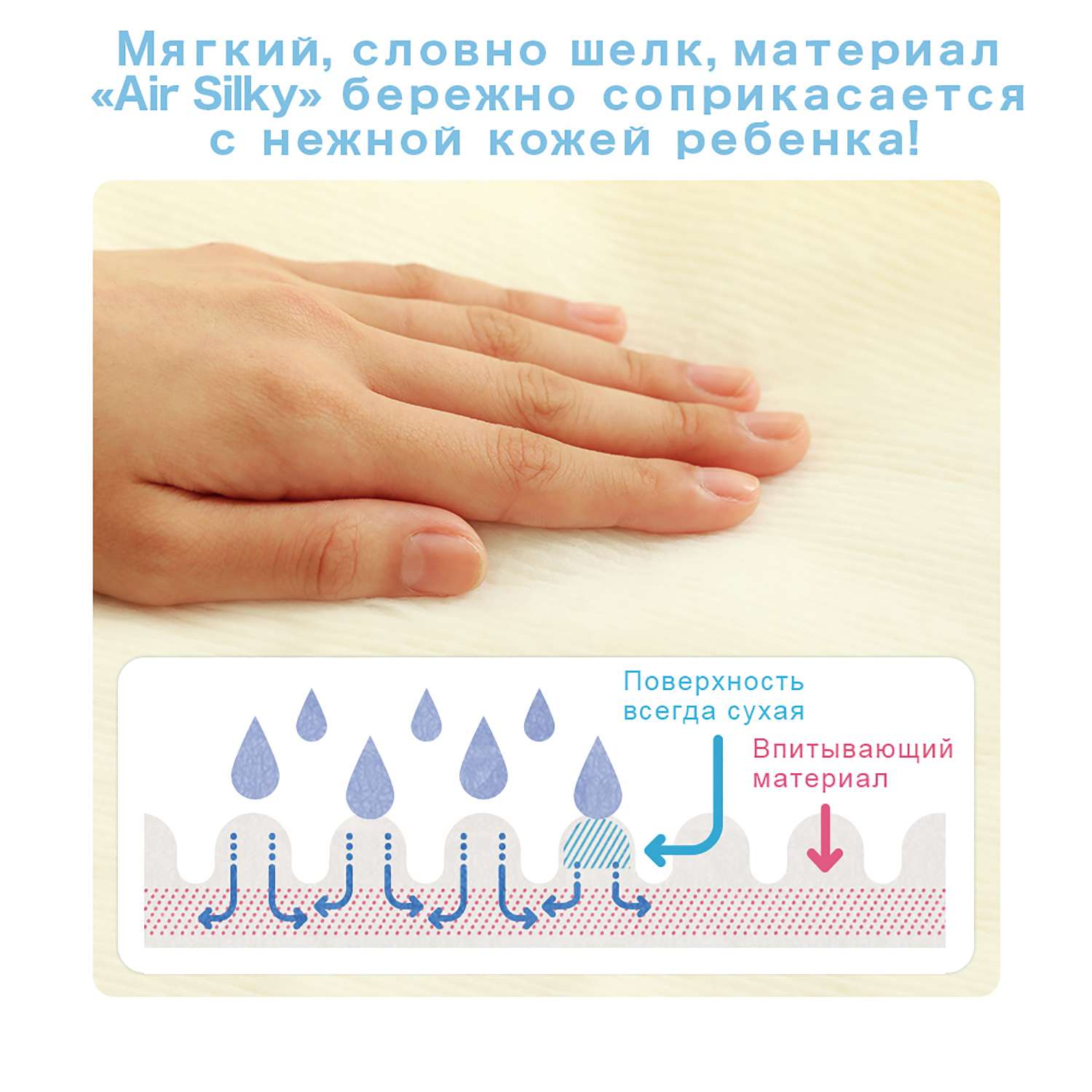 Подгузники Moony для новорожденных NB (до 5 кг) 90 шт. - фото 6