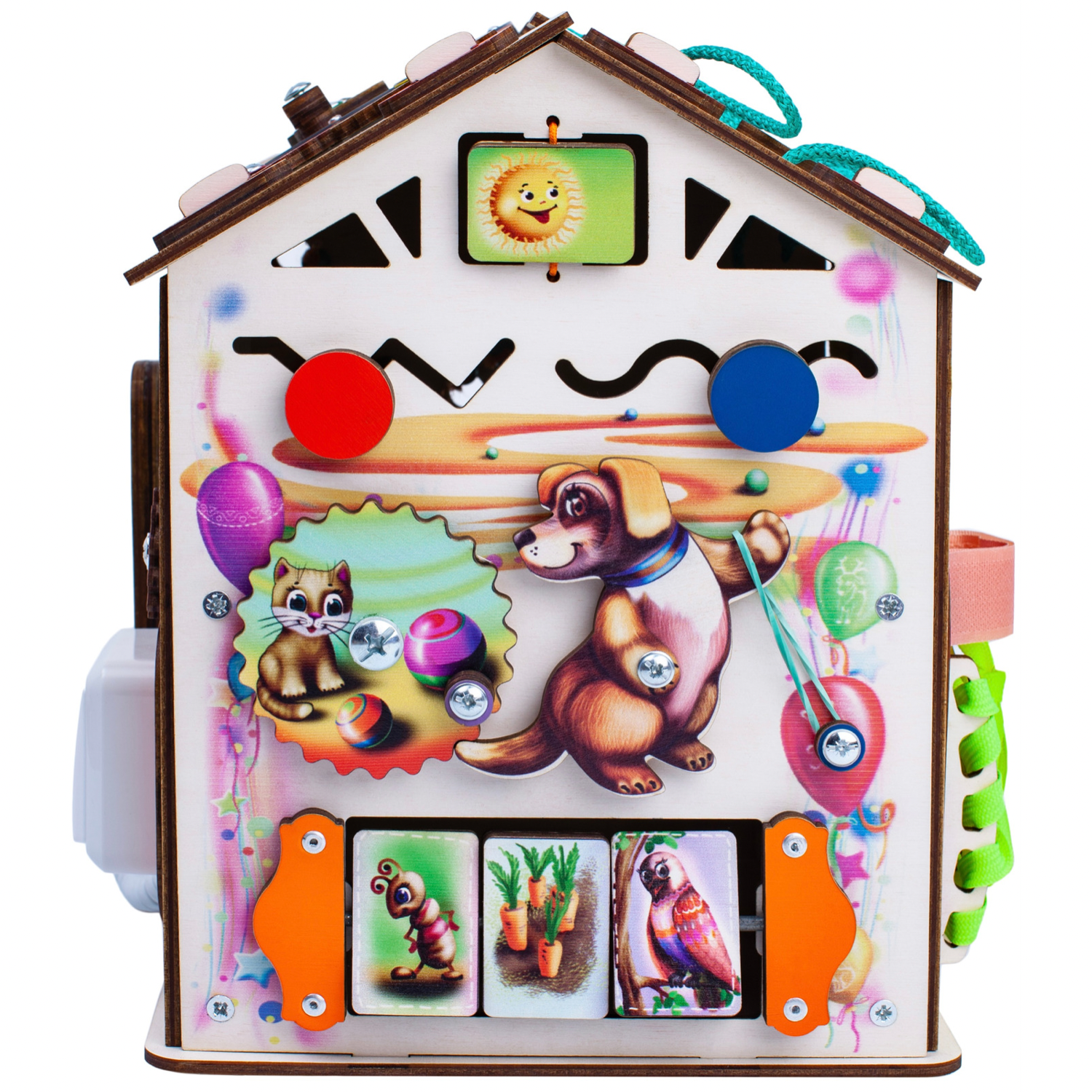 Игрушка Jolly Kids бизиборд - фото 10