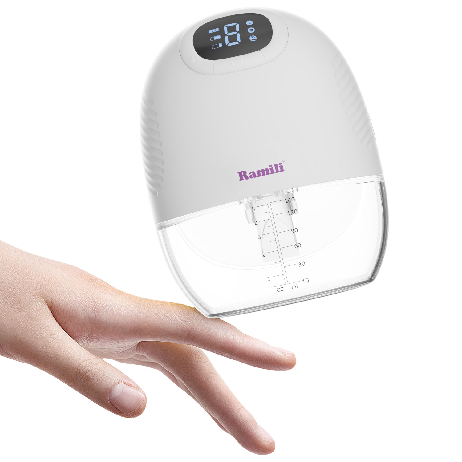 Молокоотсос электрический Ramili SE300 с доп.контейнером - фото 9