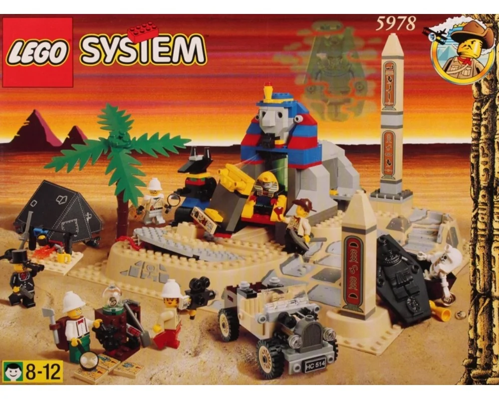 Изображение товара Конструктор LEGO Creator Expert 5978 Сфинкс с секретом, редкий набор 1998 года Изображение товара Конструктор LEGO Creator Expert 5978 Сфинкс с секретом, редкий набор 1998 года