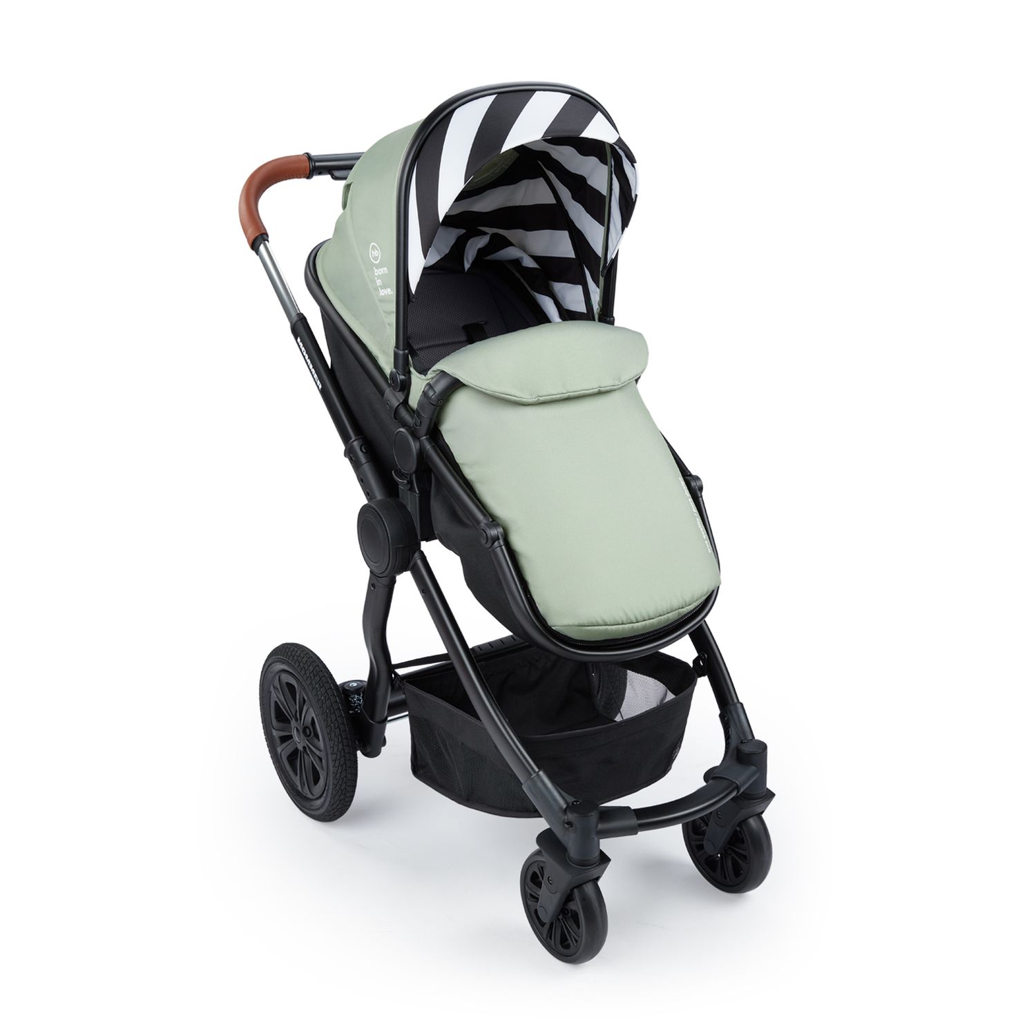 Коляска трансформер Happy Baby Mommer Dark Green зеленый - фото 10