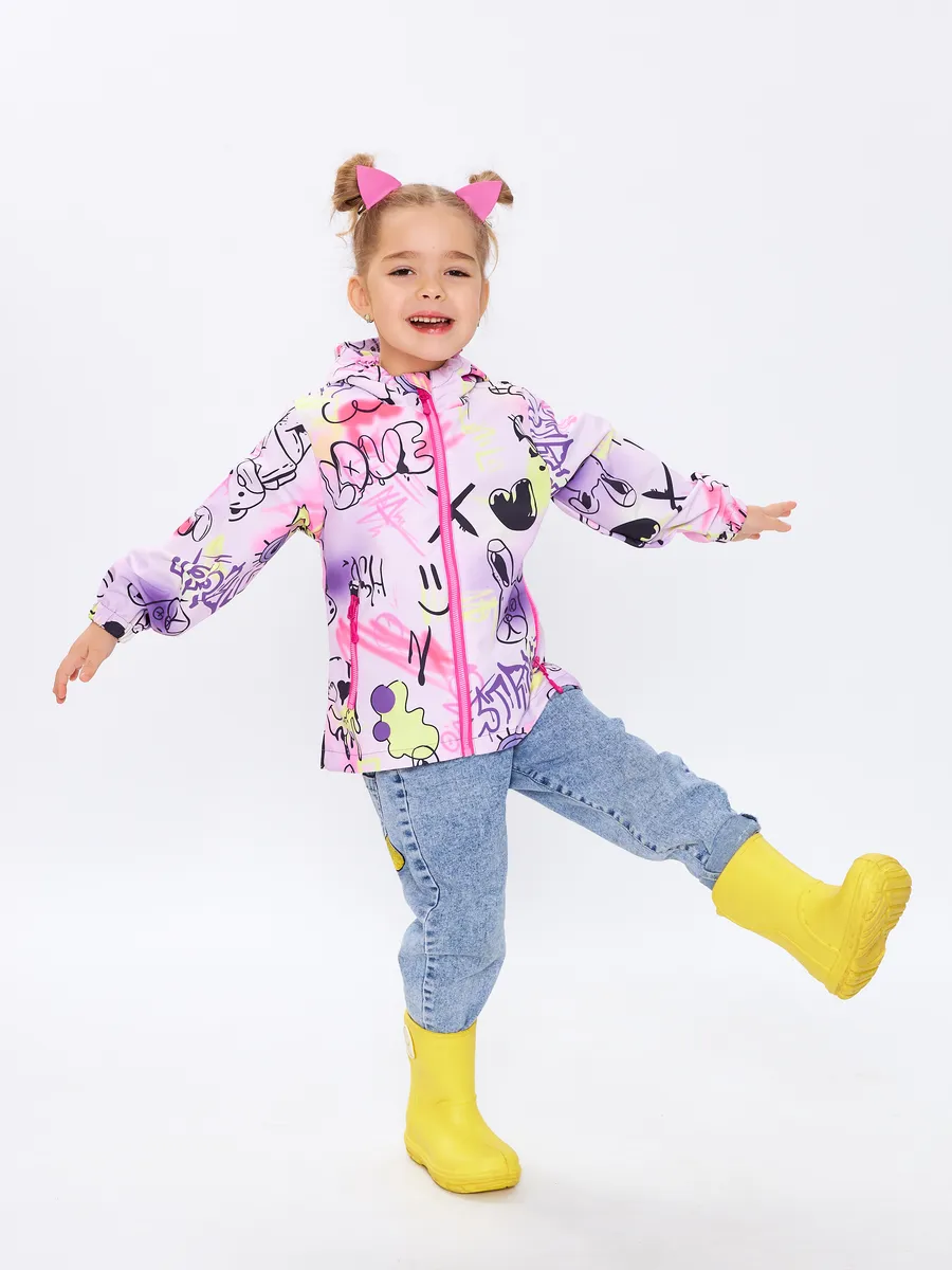 Ветровка RuStyle ДД-ветTSК-388-граффиол - фото 12