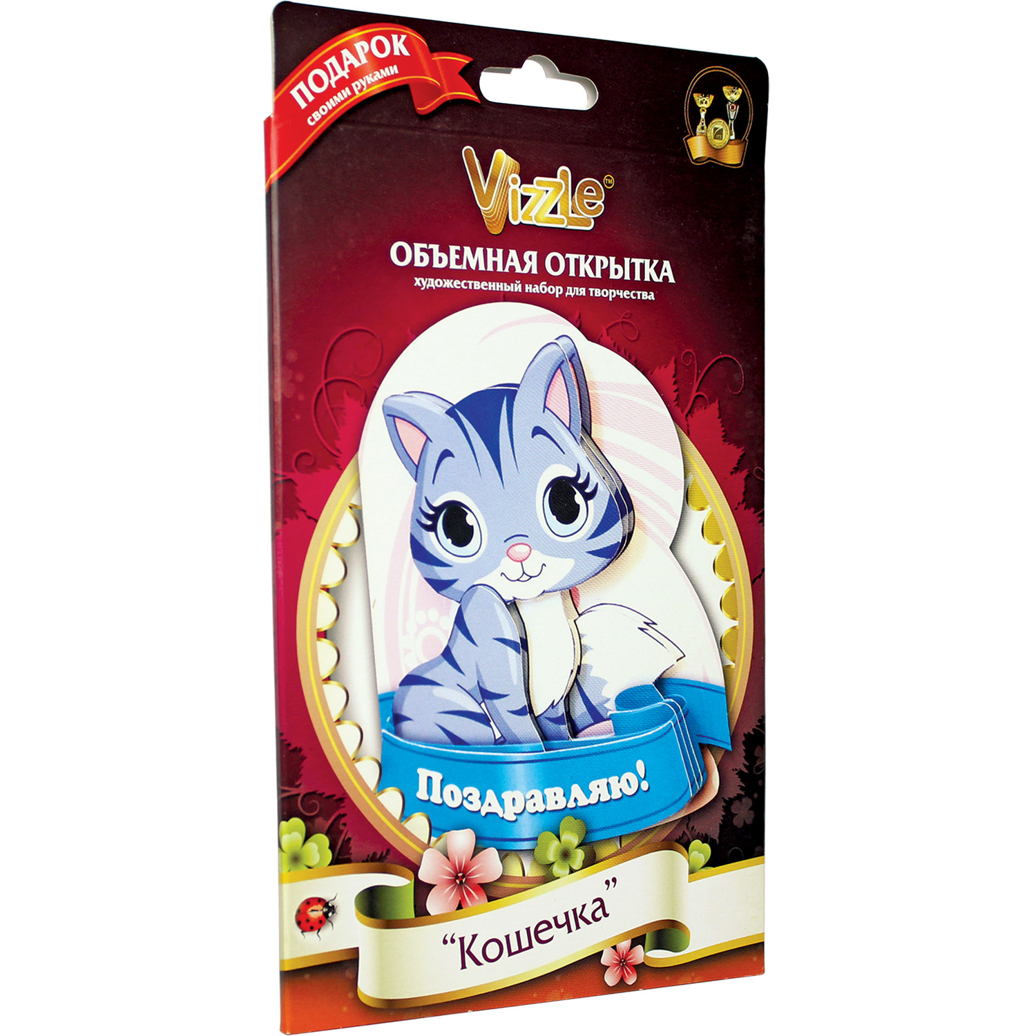 Набор для творчества VIZZLE Кошечка - фото 2