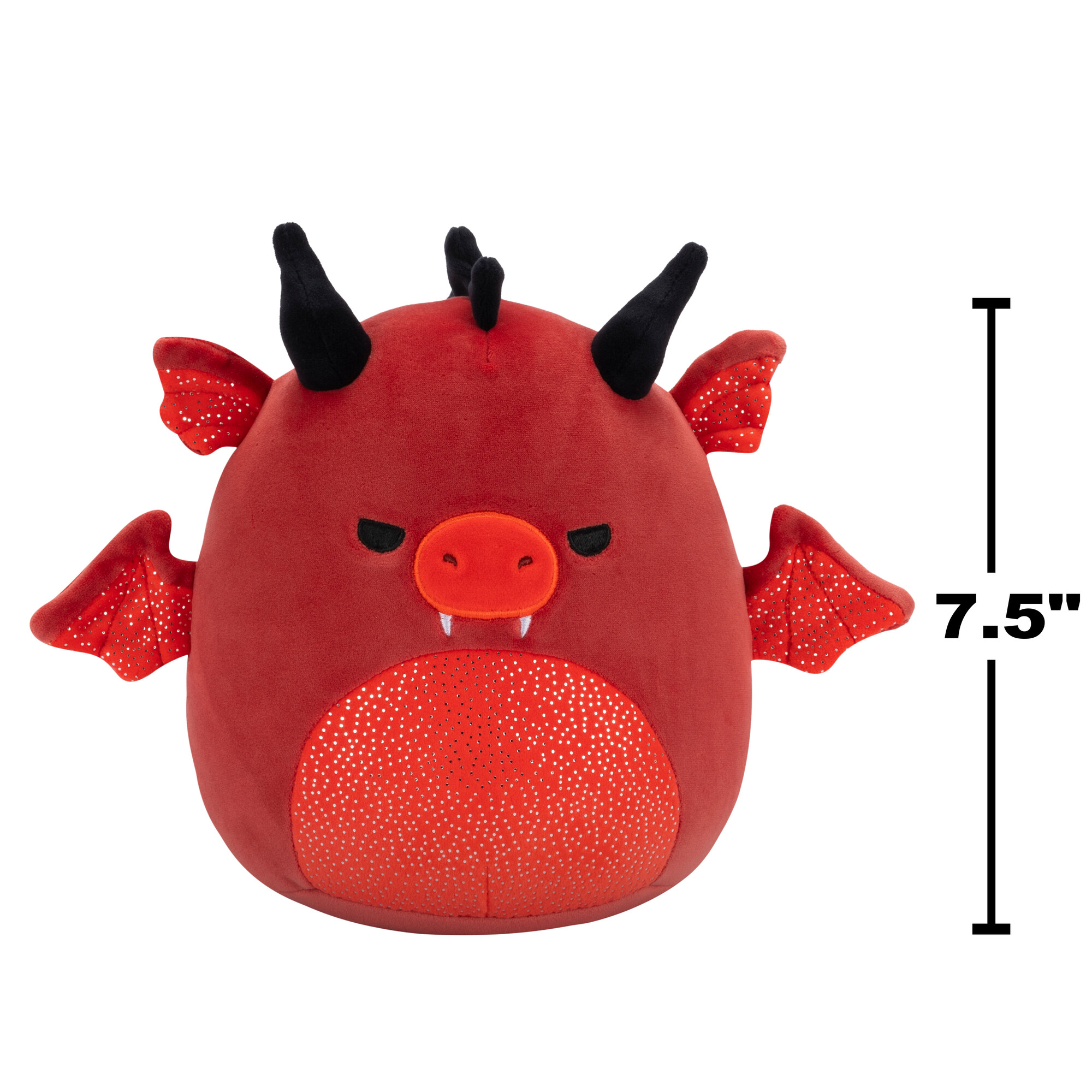 Игрушка мягкая Squishmallows Красный дракон - фото 8