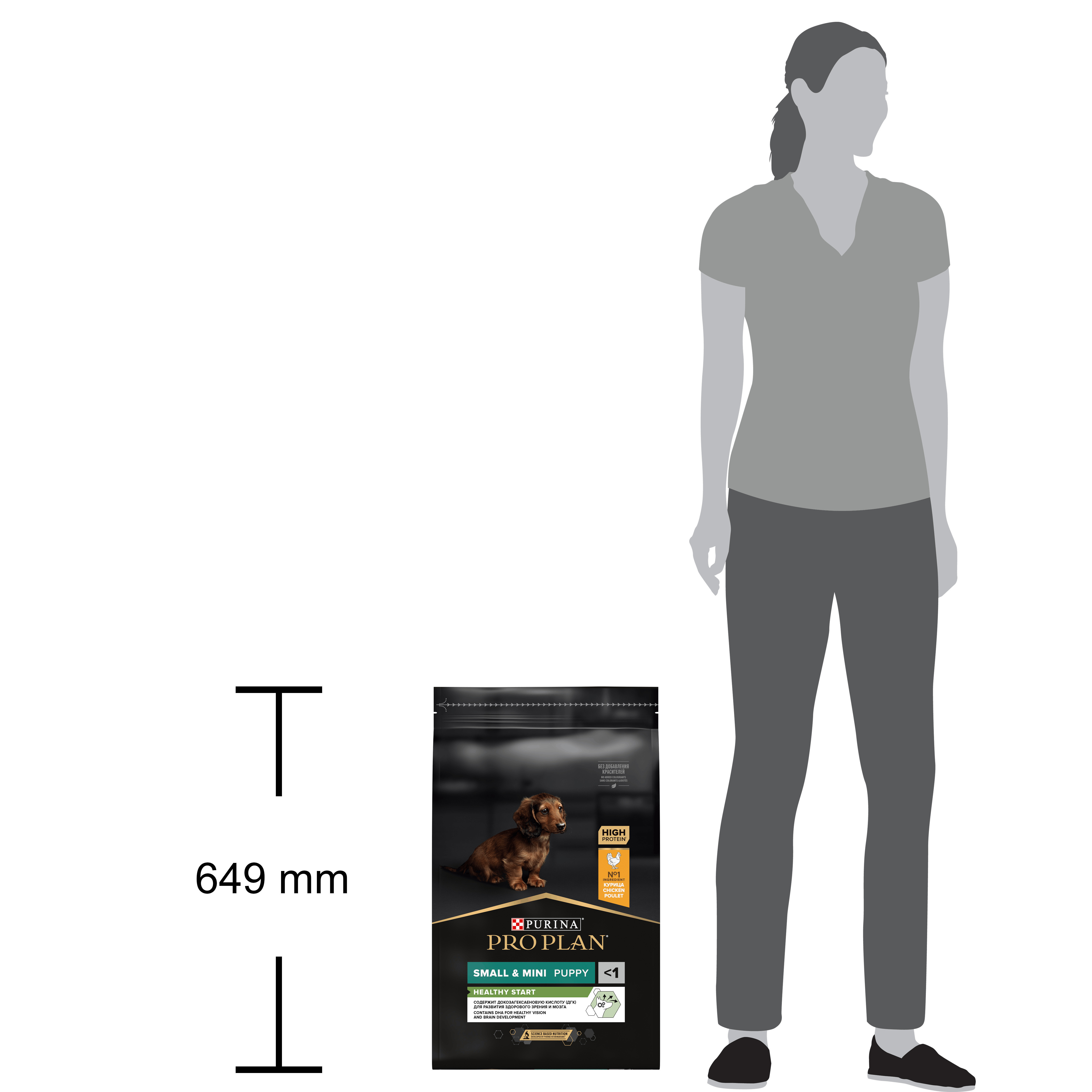 Корм сухой для щенков PRO PLAN HEALTHY START 7 кг с курицей для мелких и карликовых пород - фото 11